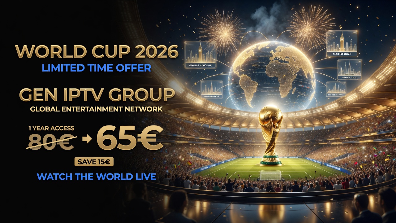 Gen IPTV Group worldcup 2026